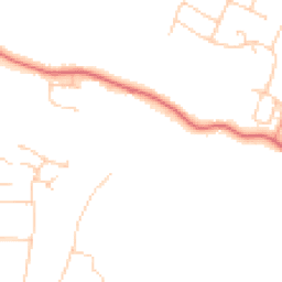 Daytime road noise heatmap for DA3 7AD