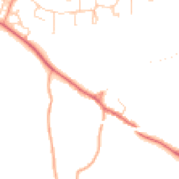 Daytime road noise heatmap for DA3 7AF