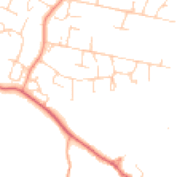 Daytime road noise heatmap for DA3 7AJ