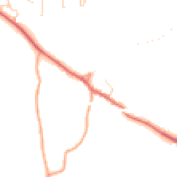Daytime road noise heatmap for DA3 7AT