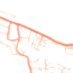 Daytime road noise heatmap for DA3 7AW