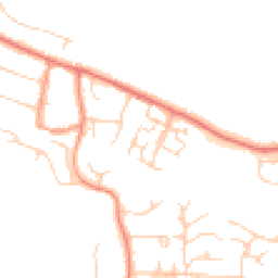 Daytime road noise heatmap for DA3 7AY