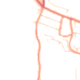 Daytime road noise heatmap for DA3 7BJ