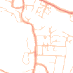 Daytime road noise heatmap for DA3 7BS