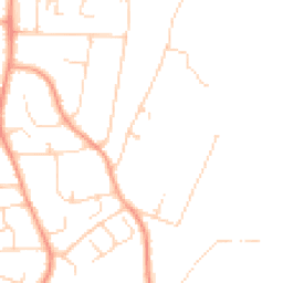 Daytime road noise heatmap for DA3 7DA