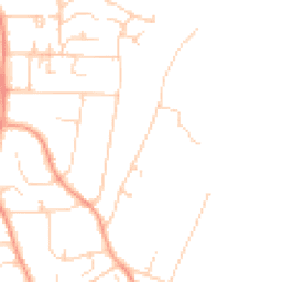 Daytime road noise heatmap for DA3 7DF