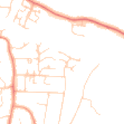 Daytime road noise heatmap for DA3 7DG
