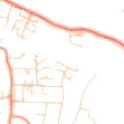 Daytime road noise heatmap for DA3 7DP