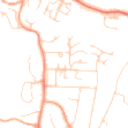 Daytime road noise heatmap for DA3 7DS