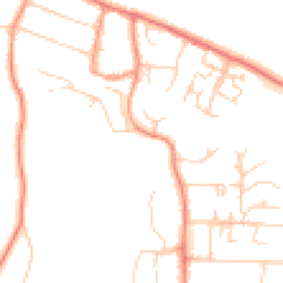 Daytime road noise heatmap for DA3 7DT