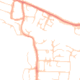 Daytime road noise heatmap for DA3 7DW