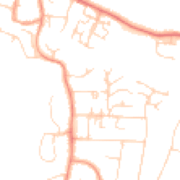 Daytime road noise heatmap for DA3 7EB