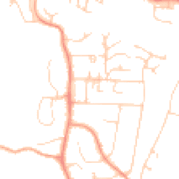 Daytime road noise heatmap for DA3 7EU