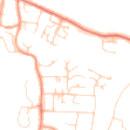 Daytime road noise heatmap for DA3 7EW