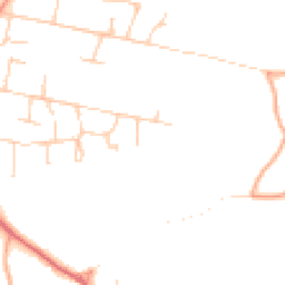 Daytime road noise heatmap for DA3 7HP