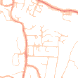 Daytime road noise heatmap for DA3 7HW