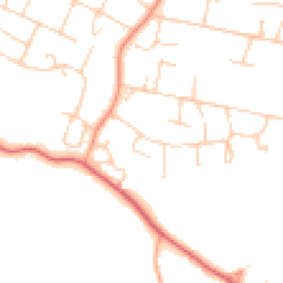 Daytime road noise heatmap for DA3 7JD