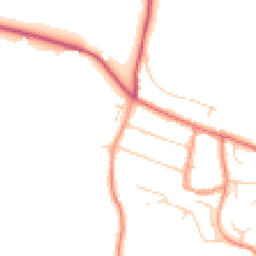 Daytime road noise heatmap for DA3 7QP