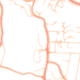 Daytime road noise heatmap for DA3 7RD
