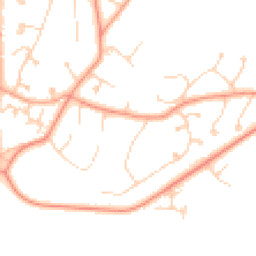 Daytime road noise heatmap for DA3 8AJ