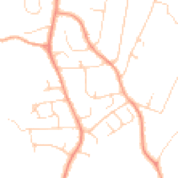 Daytime road noise heatmap for DA3 8BP