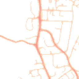 Daytime road noise heatmap for DA3 8BQ