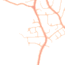 Daytime road noise heatmap for DA3 8BU