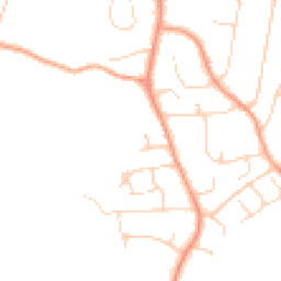 Daytime road noise heatmap for DA3 8BW