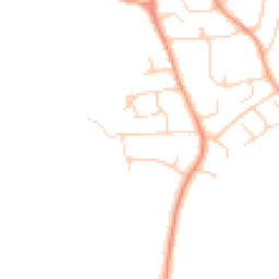 Daytime road noise heatmap for DA3 8DA