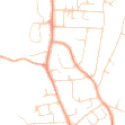 Daytime road noise heatmap for DA3 8DP
