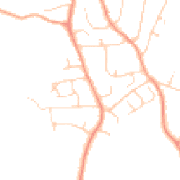Daytime road noise heatmap for DA3 8ER