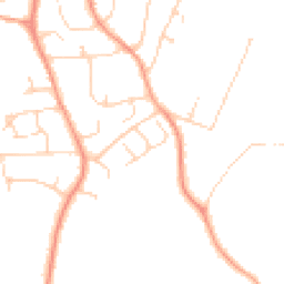 Daytime road noise heatmap for DA3 8EU