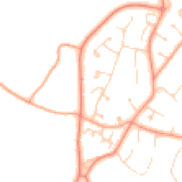 Daytime road noise heatmap for DA3 8EZ