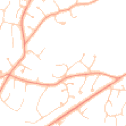 Daytime road noise heatmap for DA3 8HX