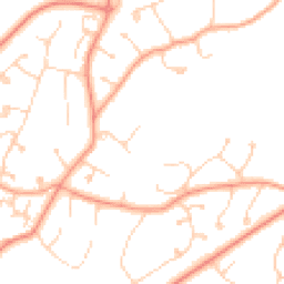Daytime road noise heatmap for DA3 8JH