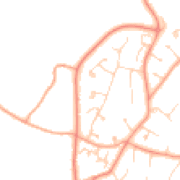 Daytime road noise heatmap for DA3 8JN