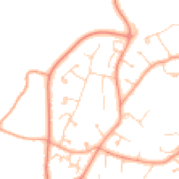 Daytime road noise heatmap for DA3 8JP