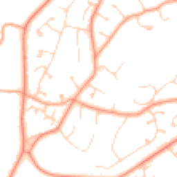 Daytime road noise heatmap for DA3 8JX