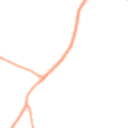 Daytime road noise heatmap for DA3 8LX