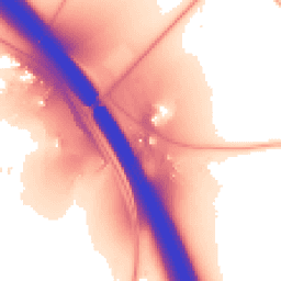 Daytime road noise heatmap for DA3 8NE