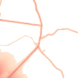 Daytime road noise heatmap for DA3 8NL