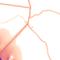 Daytime road noise heatmap for DA3 8NR