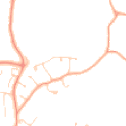 Daytime road noise heatmap for DA3 8PX