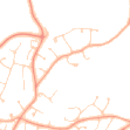 Daytime road noise heatmap for DA3 8QX