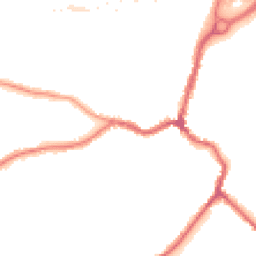 Night-time road noise heatmap for DA5 1AD