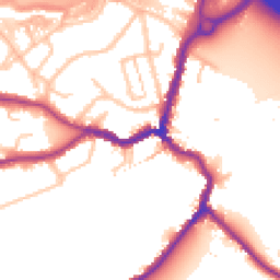 Daytime road noise heatmap for DA5 1AH