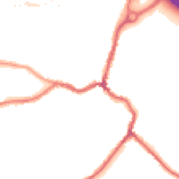 Night-time road noise heatmap for DA5 1AH