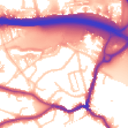 Daytime road noise heatmap for DA5 1AR