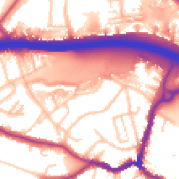 Daytime road noise heatmap for DA5 1AZ