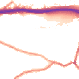 Night-time road noise heatmap for DA5 1BE